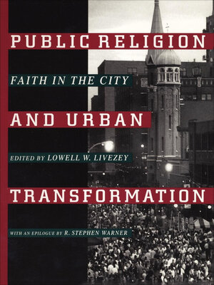 cover image of Public Religion and Urban Transformation